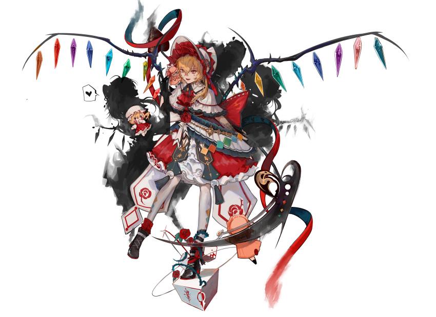 1girl, :d, absurdres, adapted_costume, ascot, belt, belt_buckle, black_belt