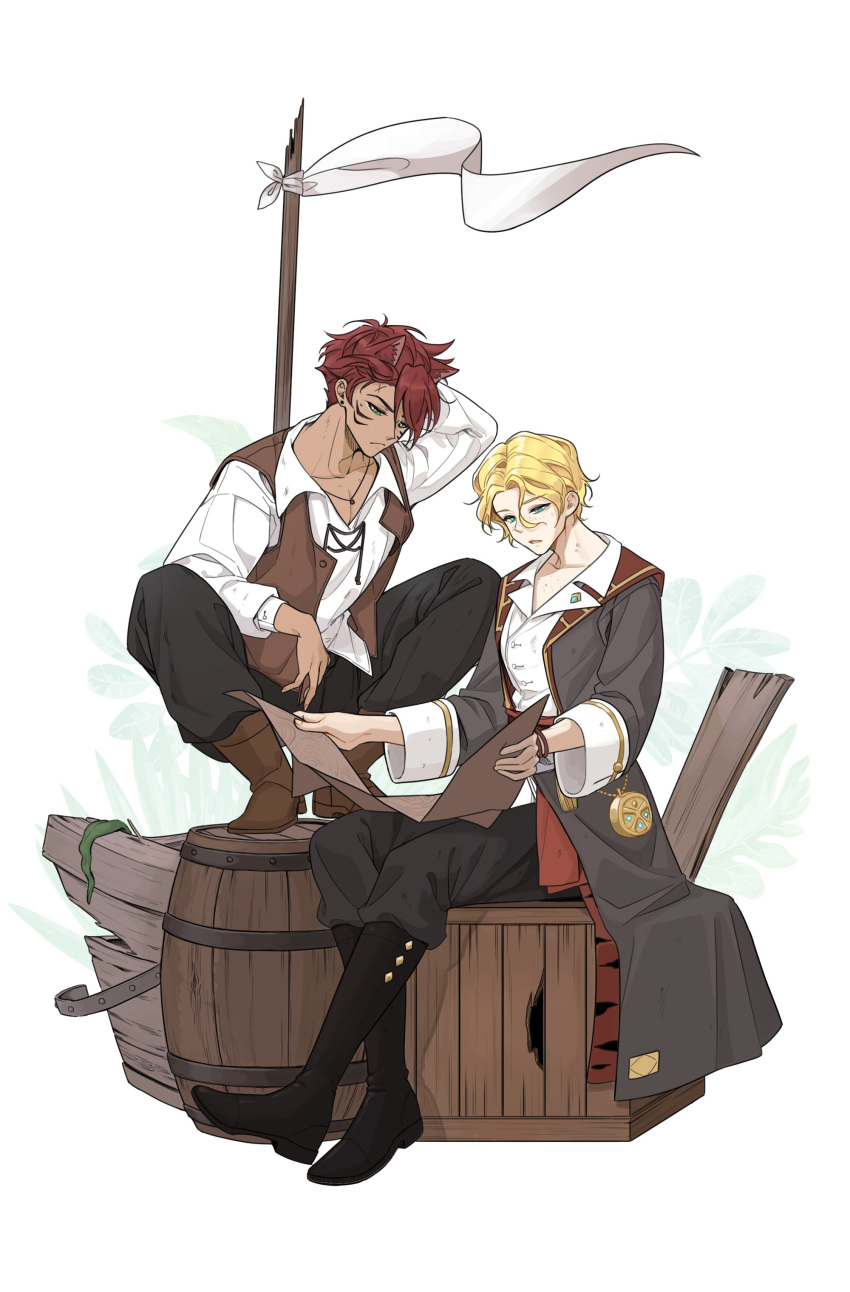 1boy, 1girl, absurdres, animal_ears, bianca_devicci, blonde_hair, blue_eyes, byang_hi