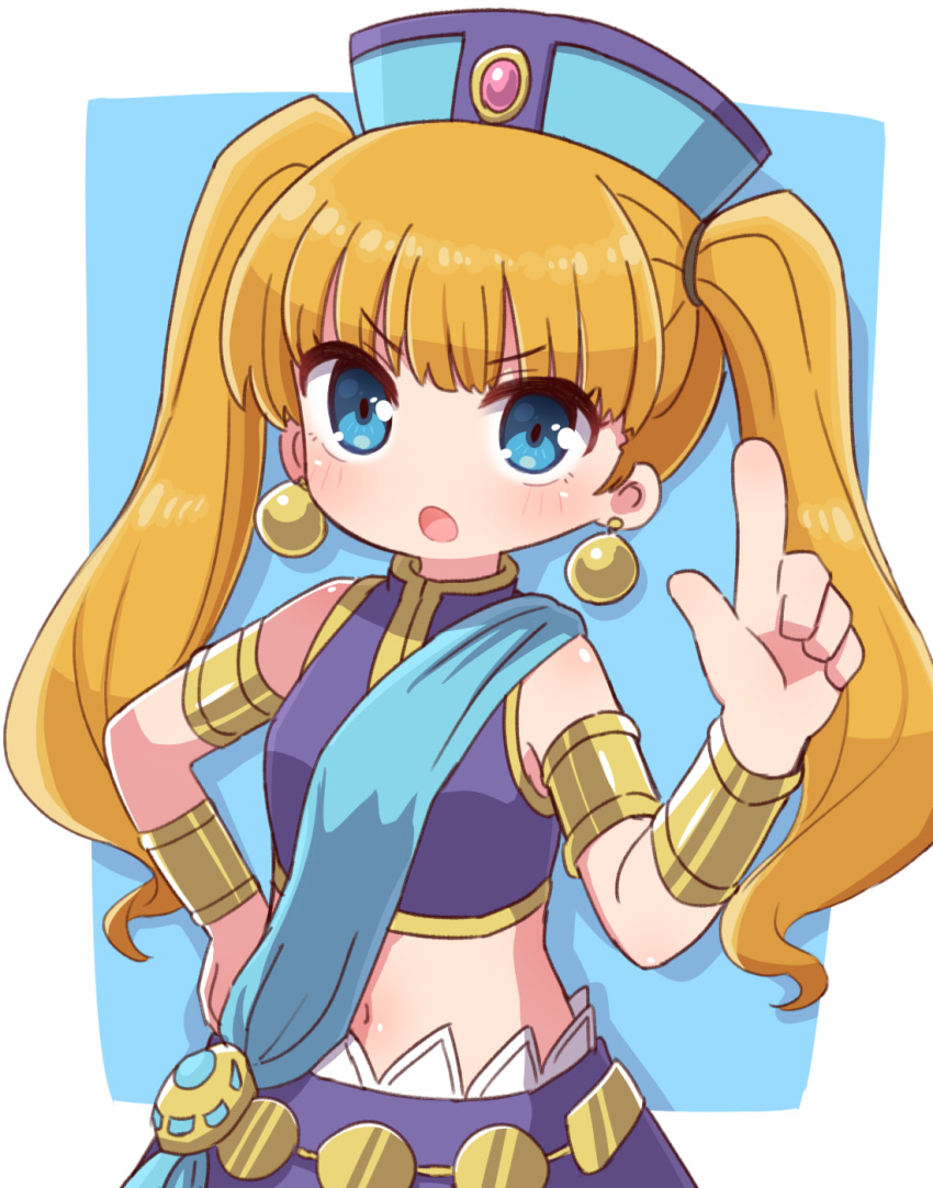 1girl, :o, aisha_(ys), aisha_(ys7), aisha_(ys_vii), aisha_sari_edonas, bangs, bare_shoulders