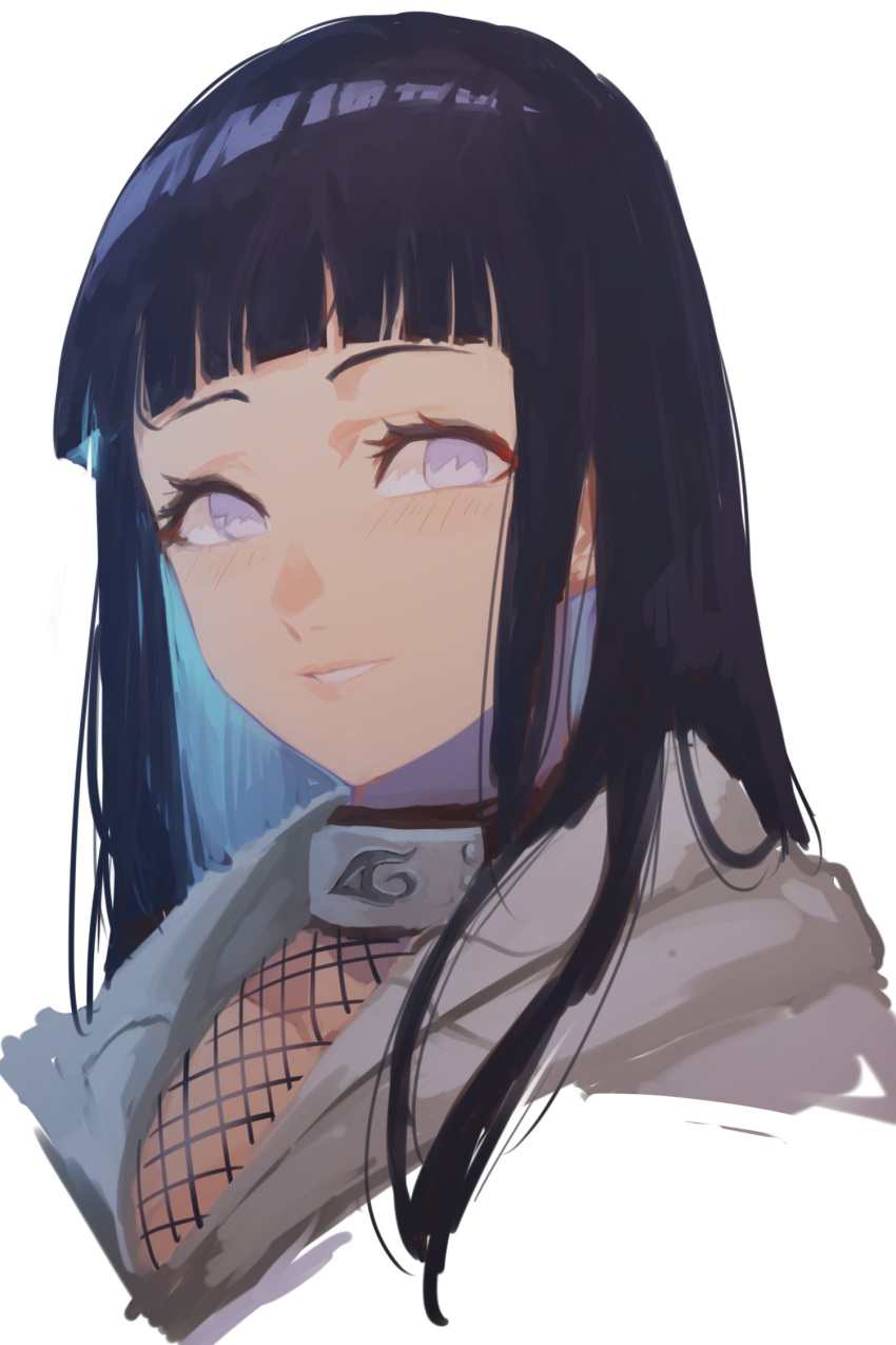 1girl, bangs, blue_hair, blunt_bangs, blush, eyelashes, fishnets, head