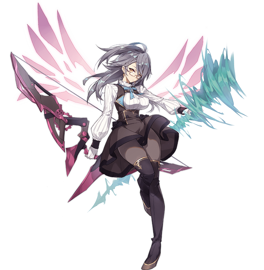 1girl, ahoge, ark_order, bangs, black_footwear, black_legwear, black_skirt, boots