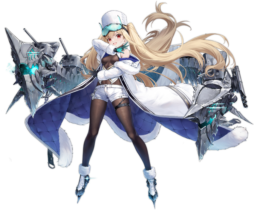 1girl, artist_request, azur_lane, bangs, bare_shoulders, blonde_hair, breasts, coat
