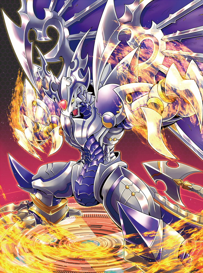 armor, claws, commentary, digimon, digimon_(creature), dorugoramon, fire, flame