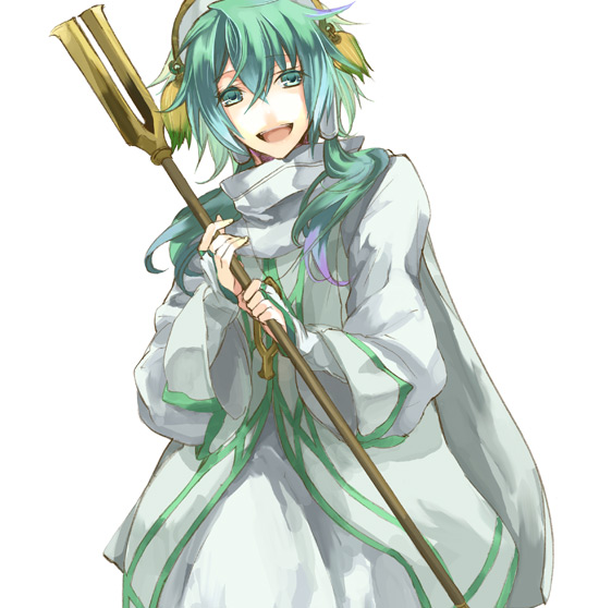 bad_id, green_eyes, green_hair, hair_tubes, ion, long_hair, male, shiratama_moyashi