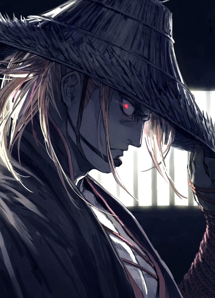 1boy, :|, angry, closed_mouth, commentary, fate/grand_order, fate_(series), frown