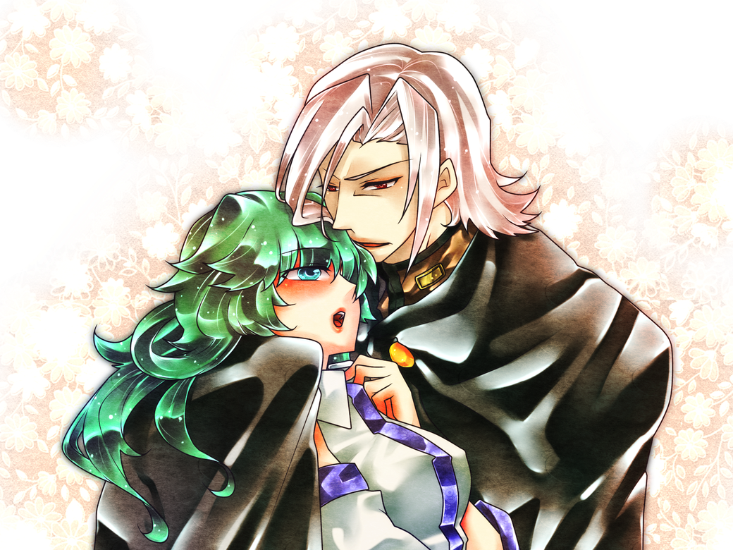 aqua_eyes, crossover, detached_sleeves, discharge_cycle, green_hair, kochiya_sanae, long_hair, m.u.g.e.n