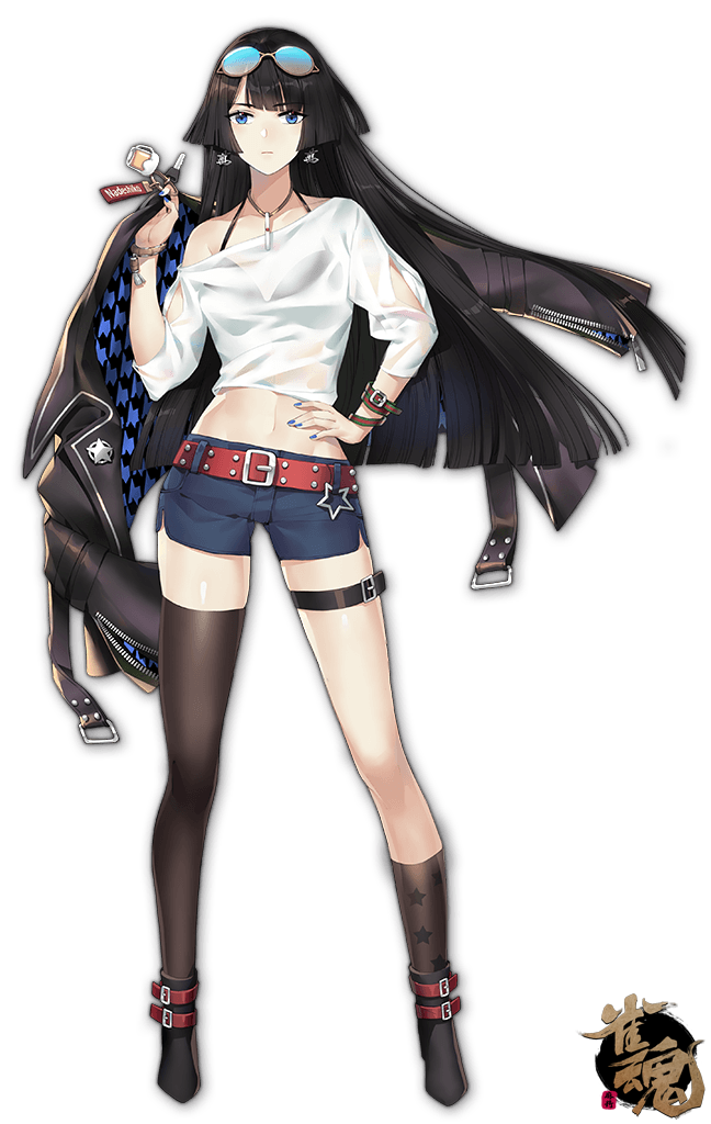 1girl, ankle_boots, asymmetrical_legwear, balusah, bangs, beer_mug, belt_boots, black_bra