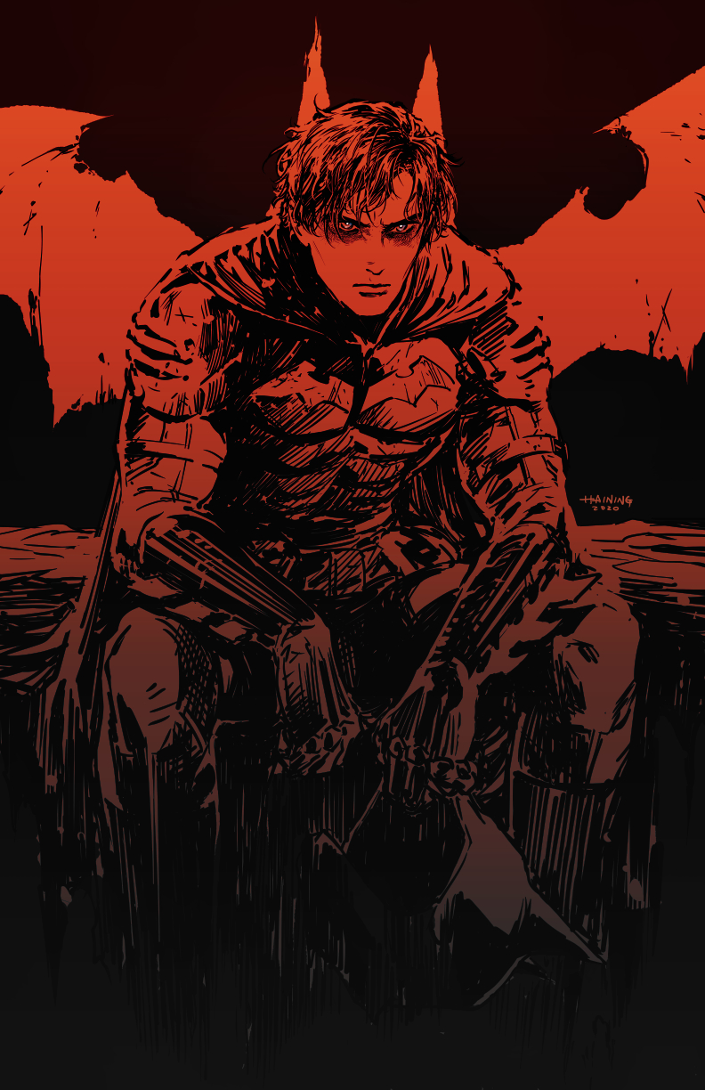 1boy, armor, artist_request, batman, batman_(series), bruce_wayne, cape, closed_mouth