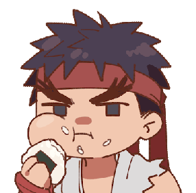 ..., 1boy, animated, animated_gif, bite_mark, black_hair, cheek_bulge, chibi