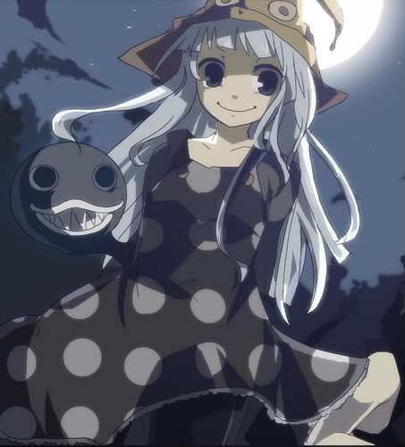eruka_frog, sharp_teeth, smile, soul_eater, tadpole_jackson, witch, witch_hat