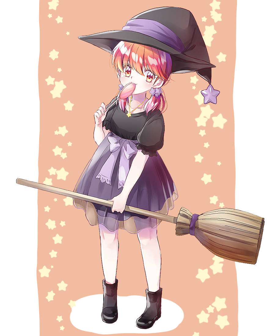 1girl, ankle_boots, bangs, bare_arms, bare_legs, biting, black_dress, blush
