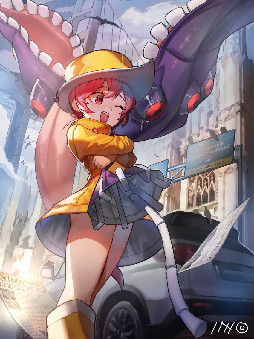 1girl, absurdres, highres, innochan, skullgirls, umbrella, umbrella_(skullgirls)