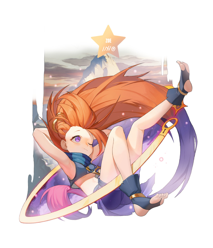 1girl, absurdres, highres, innochan, league_of_legends, soles