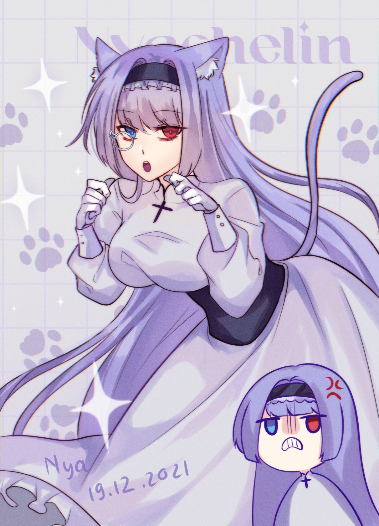 1girl, 3di_project, amel3di, animal_ears, bangs, blue_eyes, breasts, cat_ears
