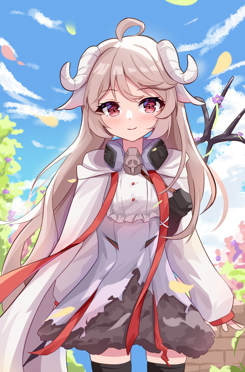 1girl, aaaaabk!, absurdres, ahoge, animal_ears, arknights, bangs, black_legwear