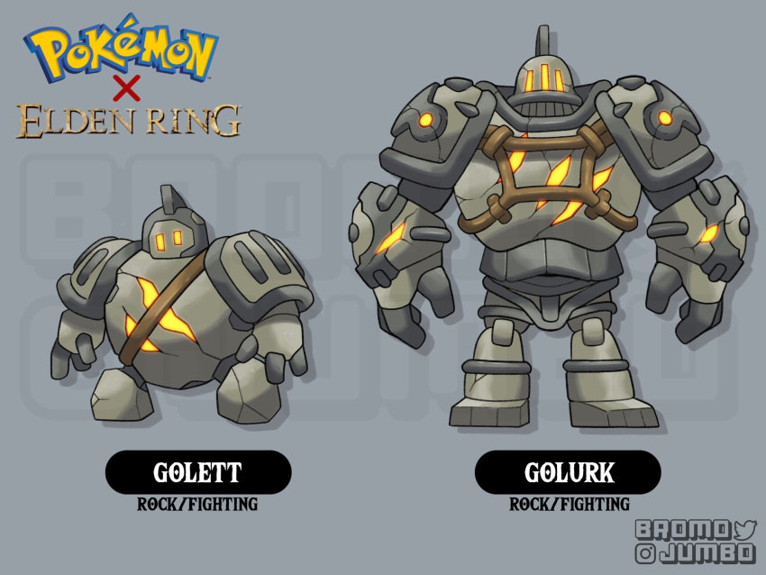 bromojumbo, elden_ring, evolutionary_line, fusion, golem, golem_(elden_ring), golett, golurk