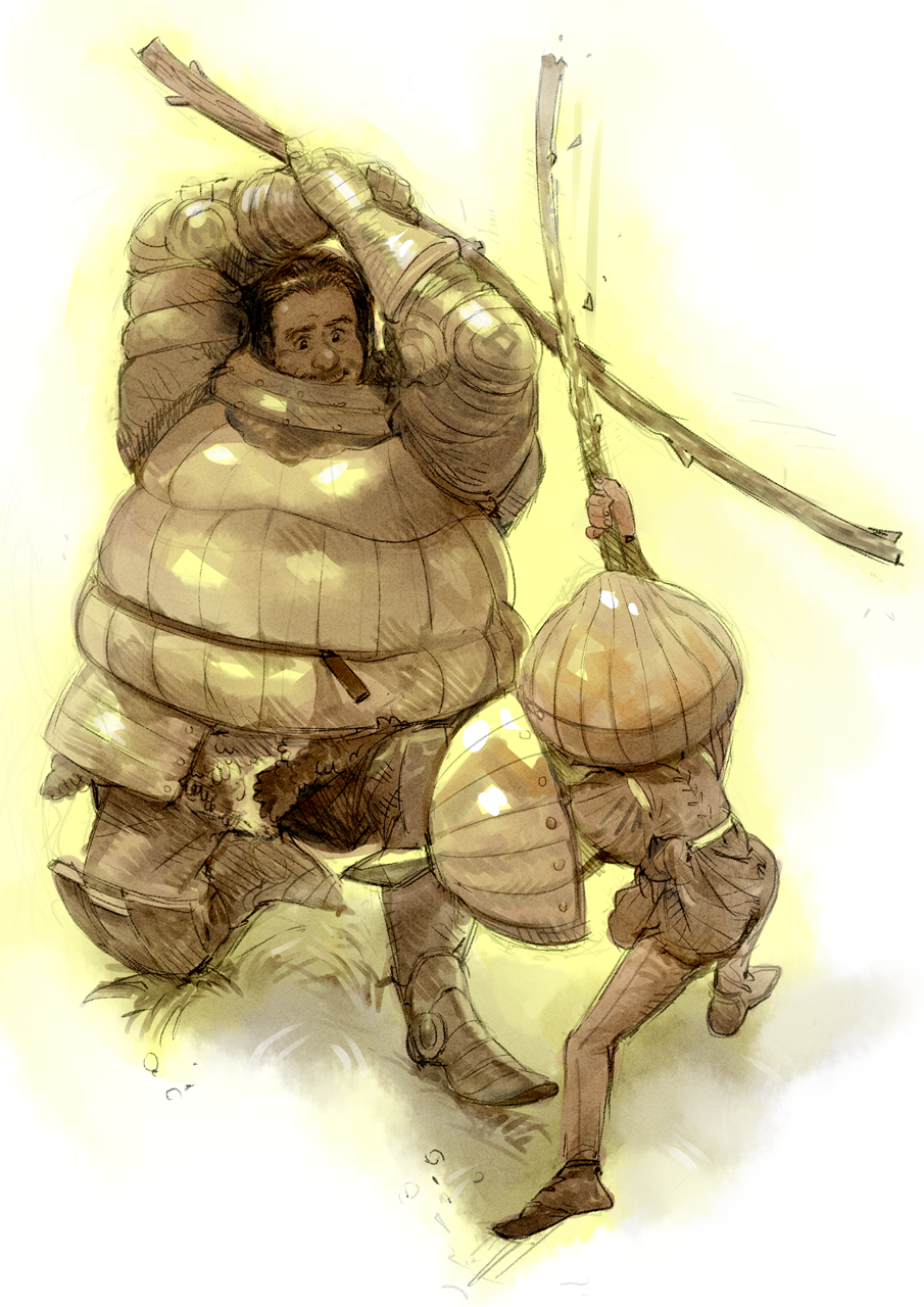 1boy, 1girl, armor, armored_boots, black_hair, boots, breastplate, dark_souls_(series)