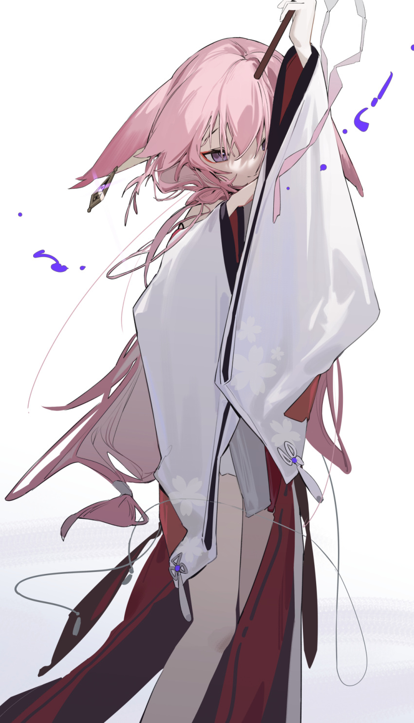 1girl, animal_ears, bangs, closed_mouth, commentary, dress, electricity, feet_out_of_frame