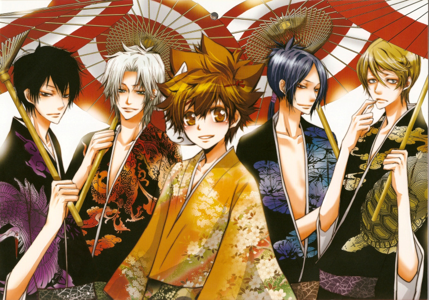 gokudera_hayato, hibari_kyoya, katekyo_hitman_reborn, male, rokudou_mukuro, sawada_tsunayoshi, spaner, tagme