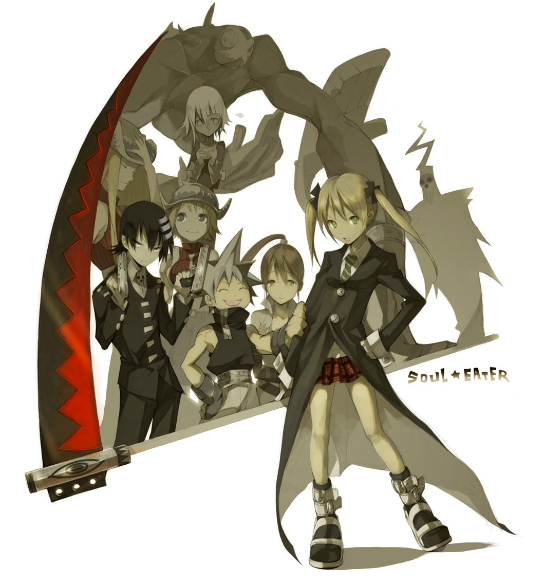 black_star, chrona_makenshi, death_the_kid, elizabeth_thompson, maka_albarn, makenshi_chrona, nakatsukasa_tsubaki, patricia_thompson
