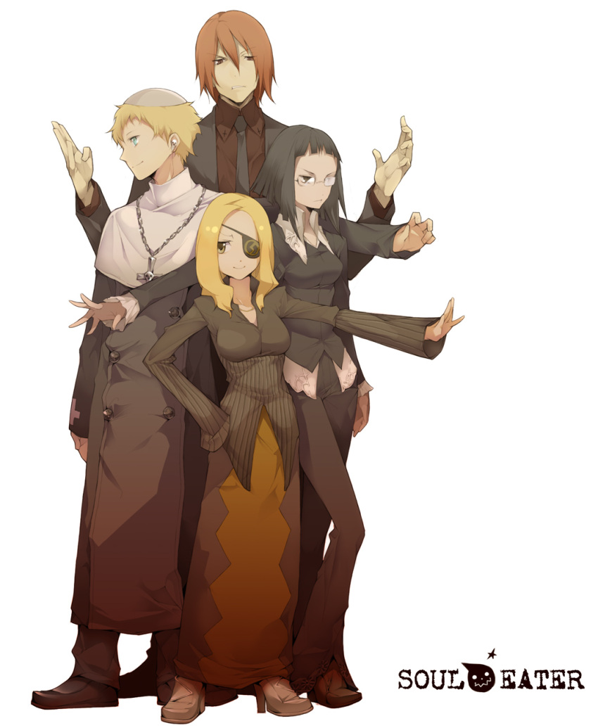 azusa_yumi, justin_law, marie_mjolnir, soul_eater, spirit, tsujisaki