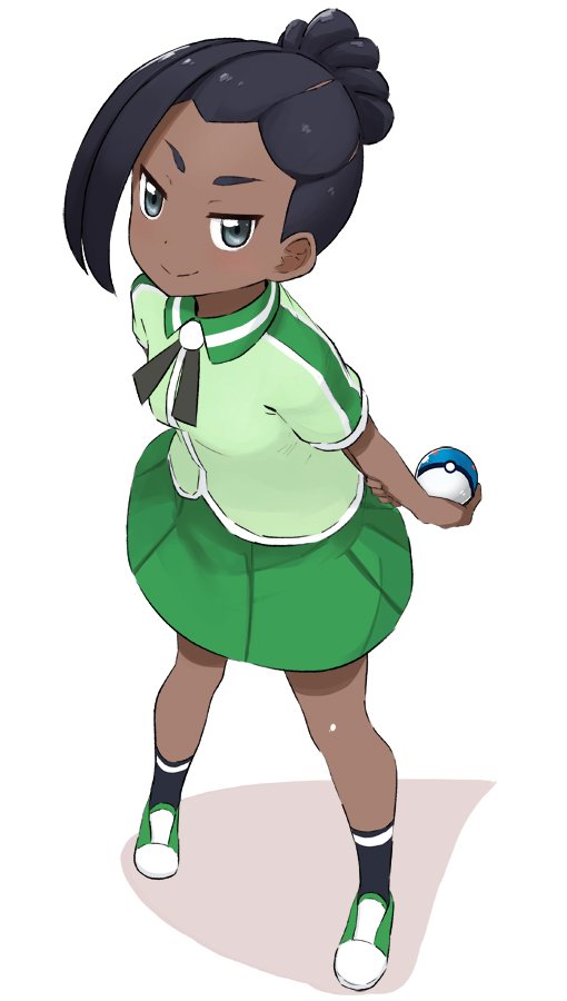 1girl, abe_kanari, black_hair, black_legwear, black_ribbon, closed_mouth, commentary_request, dark-skinned_female