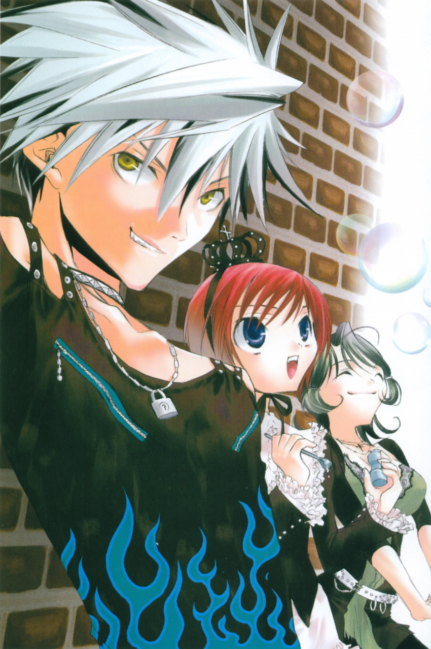 akatsuki_chika, peach-pit, yoimachi_koyomi, yuuta, zombie_loan