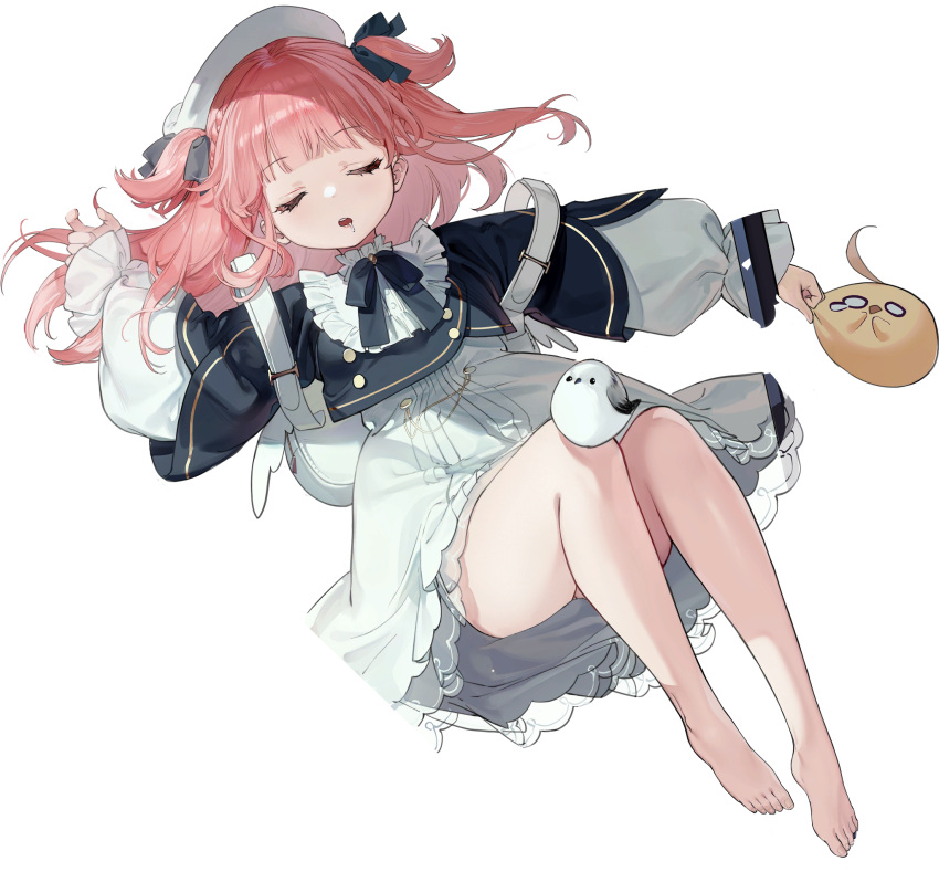 1girl, artist_request, azur_lane, barefoot, candle, closed_eyes, drooling, grand_piano