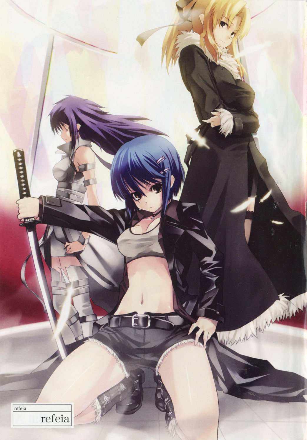 jpeg_artifacts, kiriya_erika, kurogane_otome, refeia, screening, tsuyokiss, yashi_nagomi