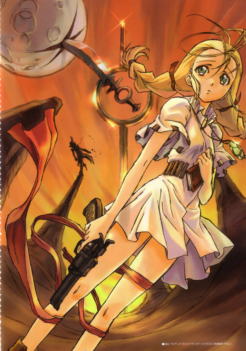 gun_x_sword, kimura_takahiro, ricca, van_(gun_x_sword), wendy_garret