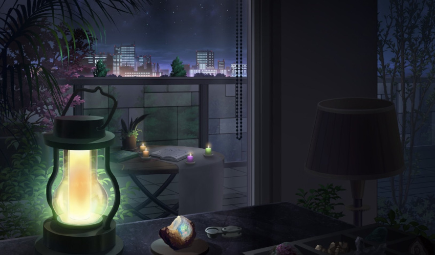 apartment, architecture, balcony, book, building, candle, city, cityscape