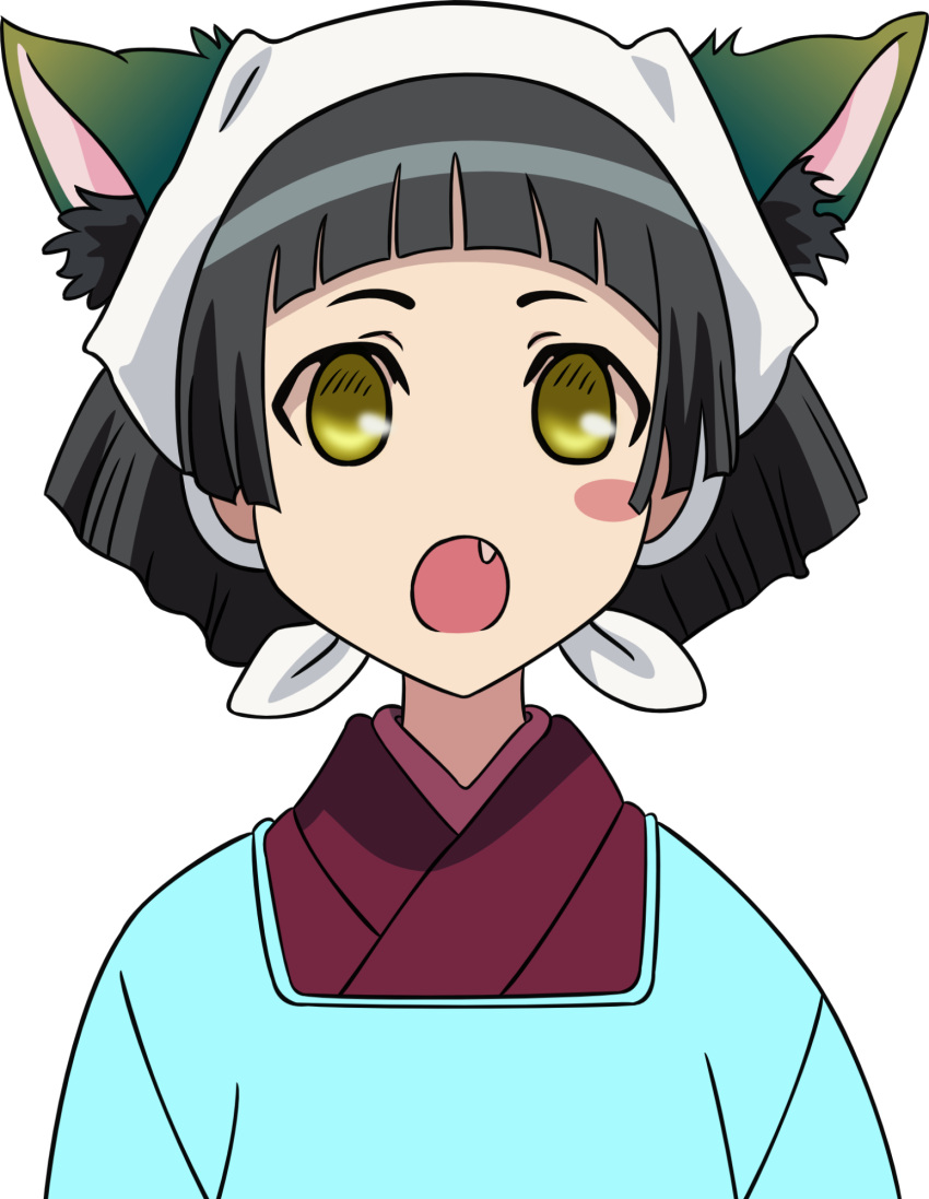 animal_ears, maria_holic, nekomimi, ryouchou_sensei, vector