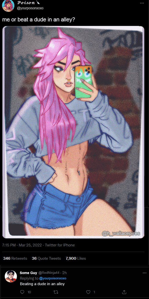 1boy, 1girl, alley, blanka-chan, blue_eyes, cameo, casual, cellphone