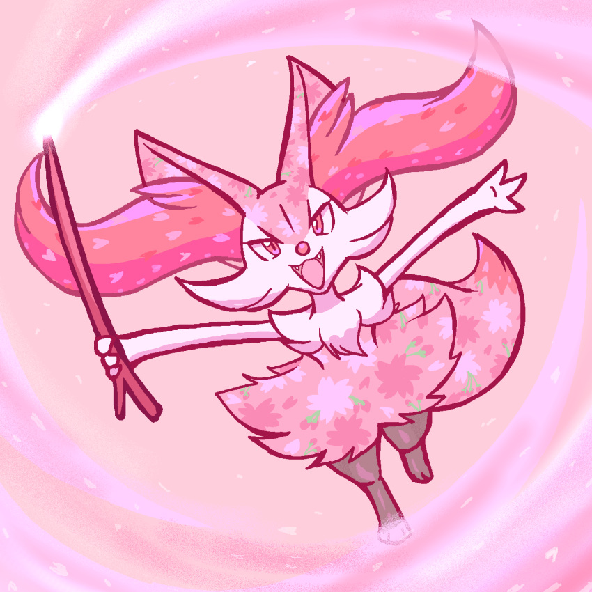 1girl, :3, alternate_color, alternate_shiny_pokemon, animal_ear_fluff, animal_ears, animal_feet, animal_hands