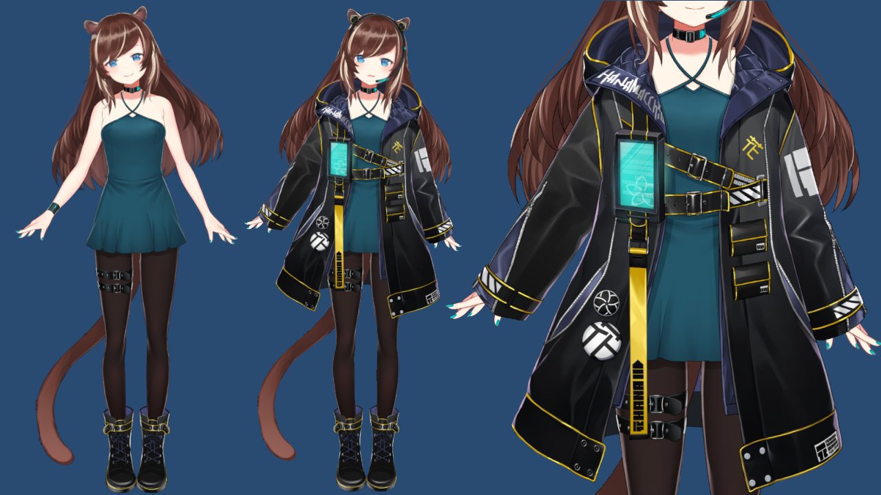 1girl, animal_ears, anonymous_(nijisanji), bangs, belt, belt_buckle, black_belt, black_jacket
