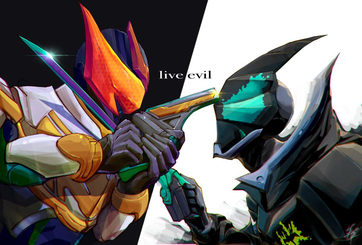 2boys, armor, bat, bat_genome, black_vs_white, compound_eyes, cowl, darkness