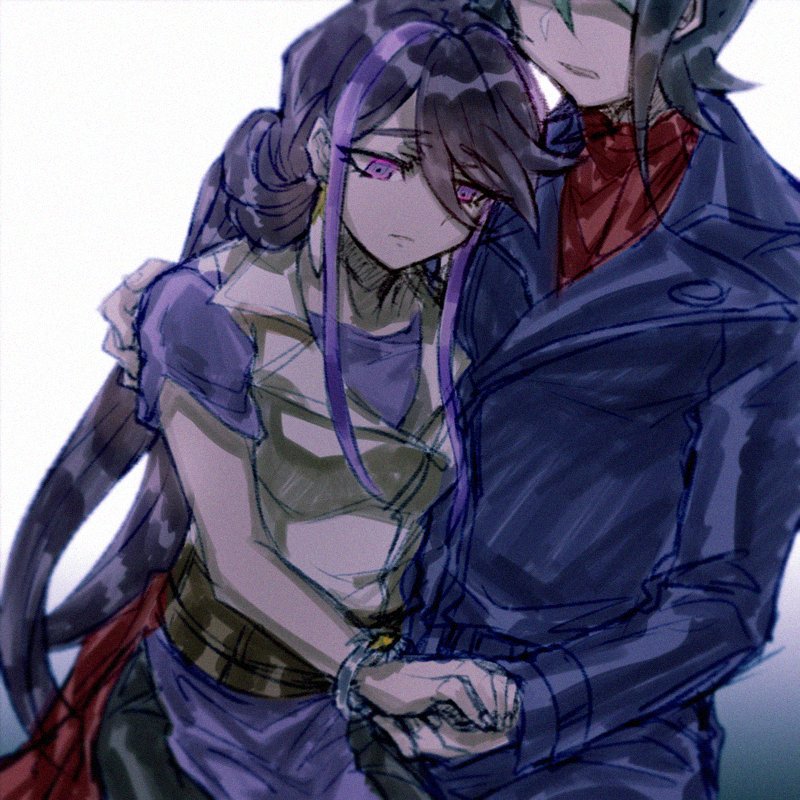 1boy, 1girl, absurdres, ass_grab, belt, blush, breasts, brother_and_sister
