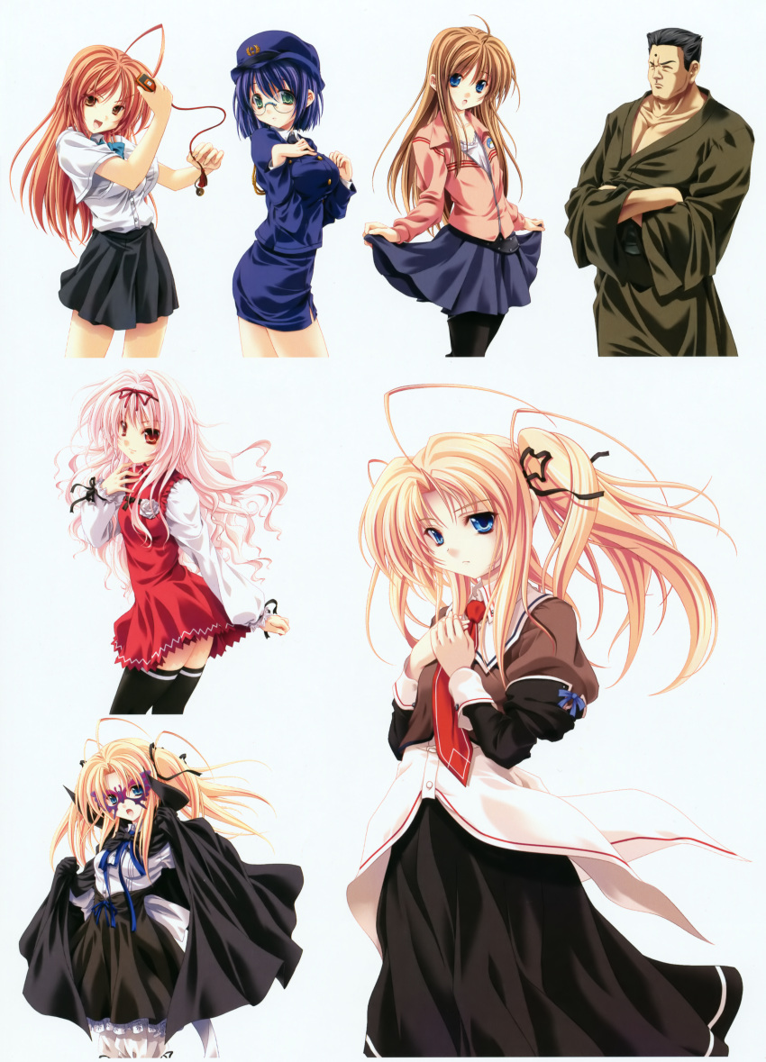 akina_suzutsuki, kanojo-tachi_no_ryuugi, miyama-zero, ozemichi_sakurako, shirogane_tobari, sugiura_kasui, togetsu_kotaro, yamauchi_seiji
