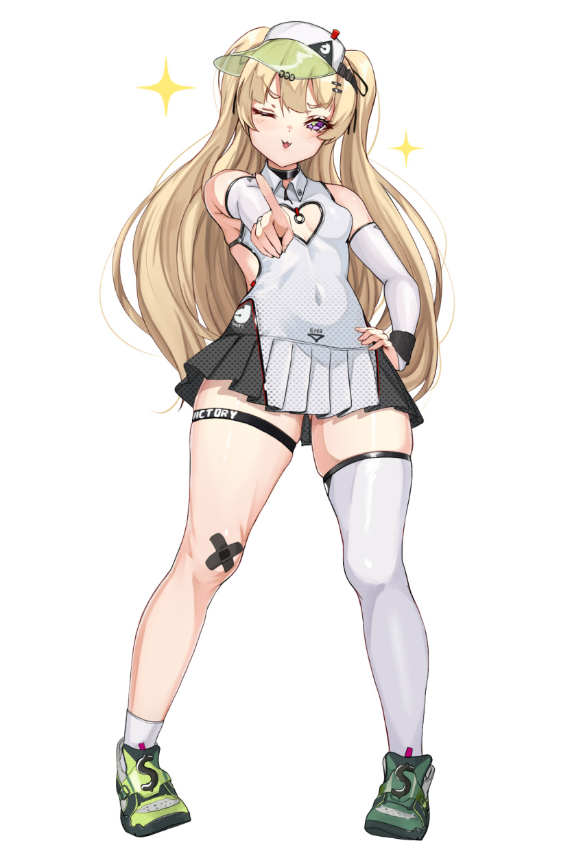 1girl, amagi_(amagi626), azur_lane, bache_(azur_lane), bandaid, bandaid_on_knee, bandaid_on_leg, bangs