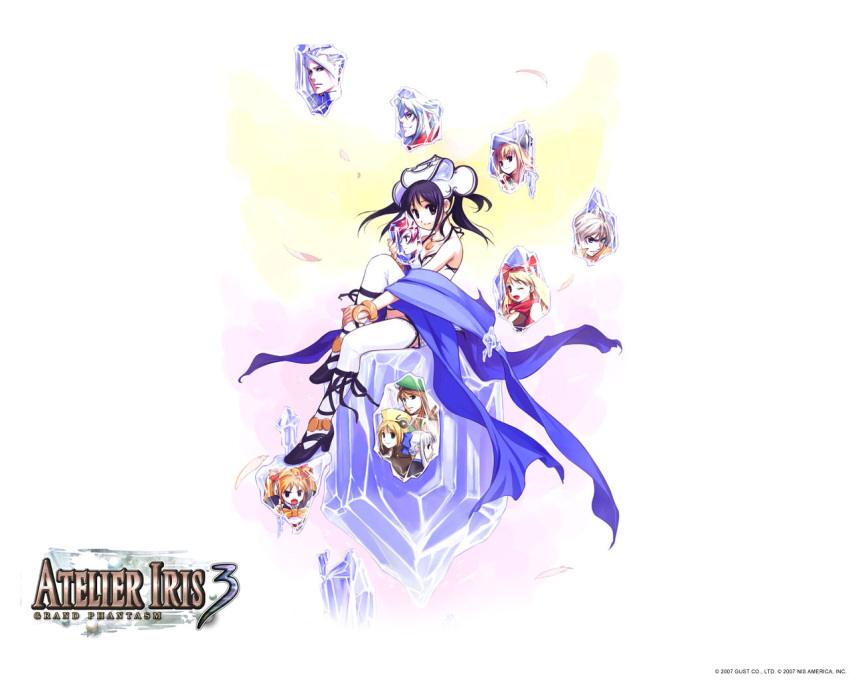 alvero, ash, atelier_iris, atelier_iris_3, crowley, ewan, iris, nel, noella, white, yula