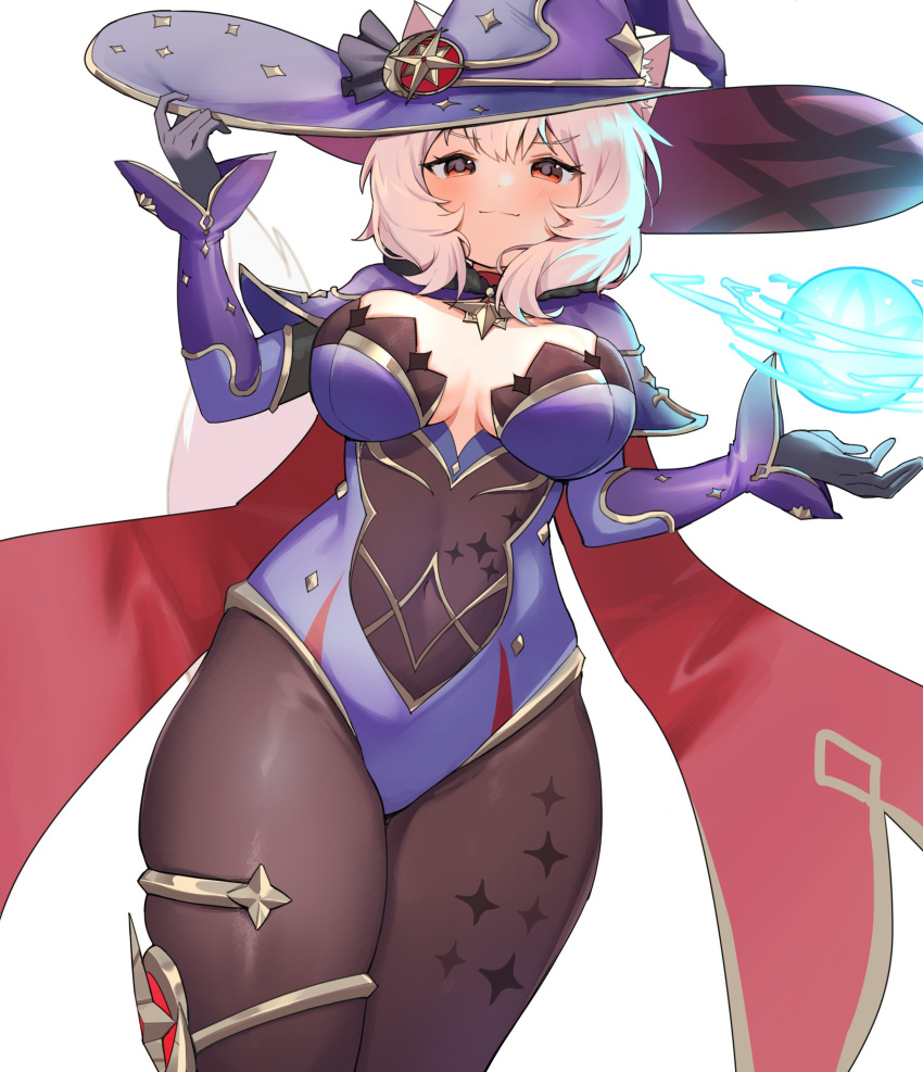 1girl, alternate_costume, animal_ears, black_gloves, black_legwear, clothing_cutout, commentary_request, cosplay