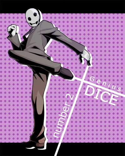 1boy, black_footwear, black_jacket, black_necktie, black_pants, character_name, clenched_hand, commentary_request