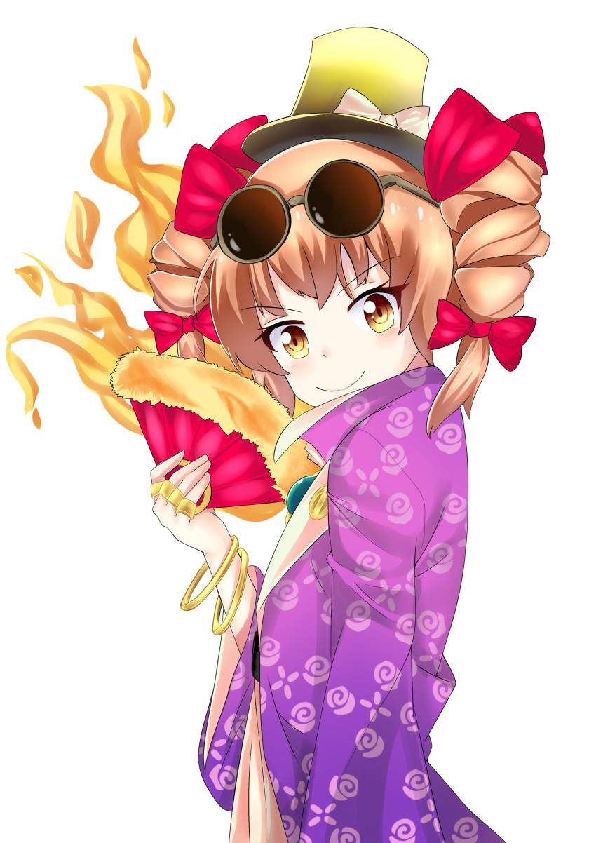 1girl, absurdres, aura, bangle, bow, bracelet, closed_mouth, coat