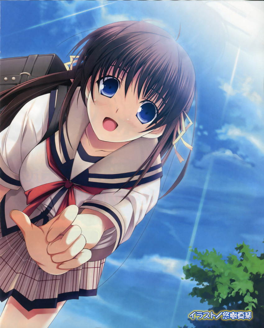hikami_nagisa, screening, seifuku, signal_heart, yuuki_makoto