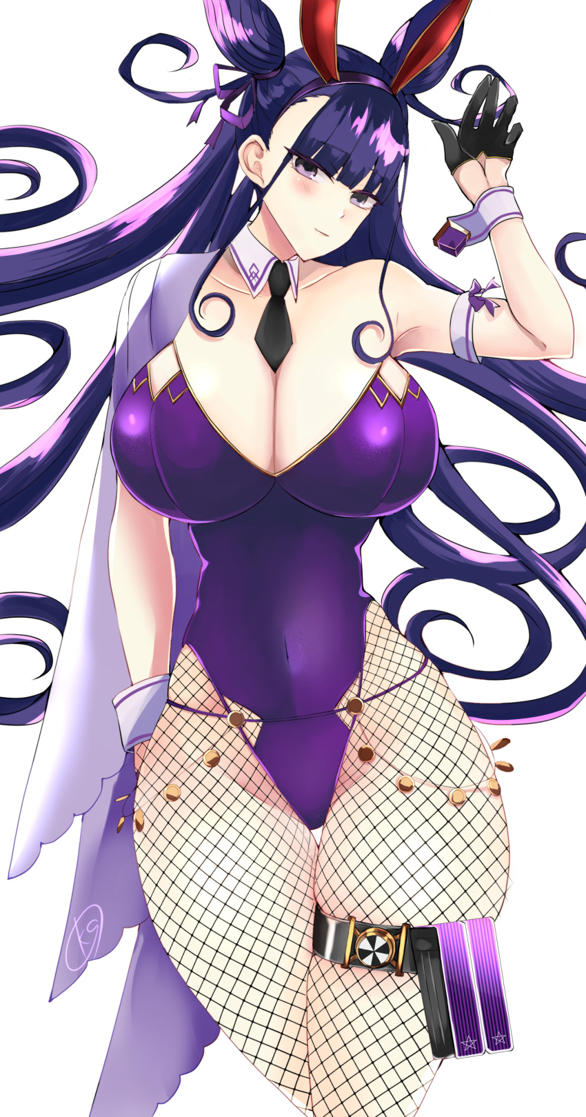 1girl, absurdres, bangs, breasts, fate/grand_order, fate_(series), hair_cones, highres