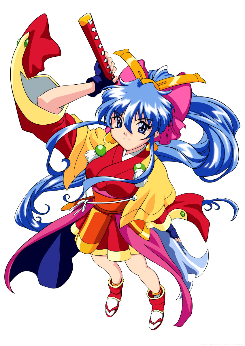 dancing_blade, momohime, momotenshi, signed, takemoto_yasuhiro, vector