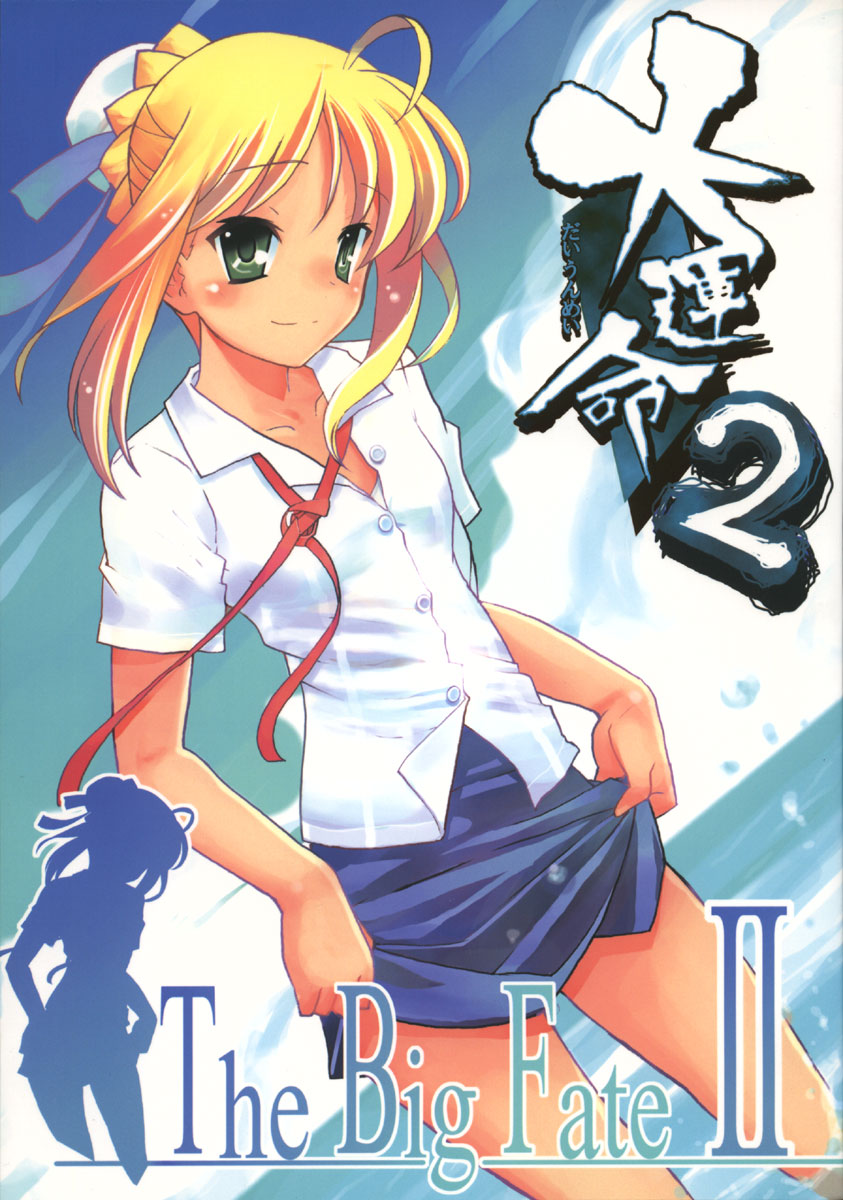 fate/stay_night, himukai_kyousuke, saber, skirt_lift, studio_himawari