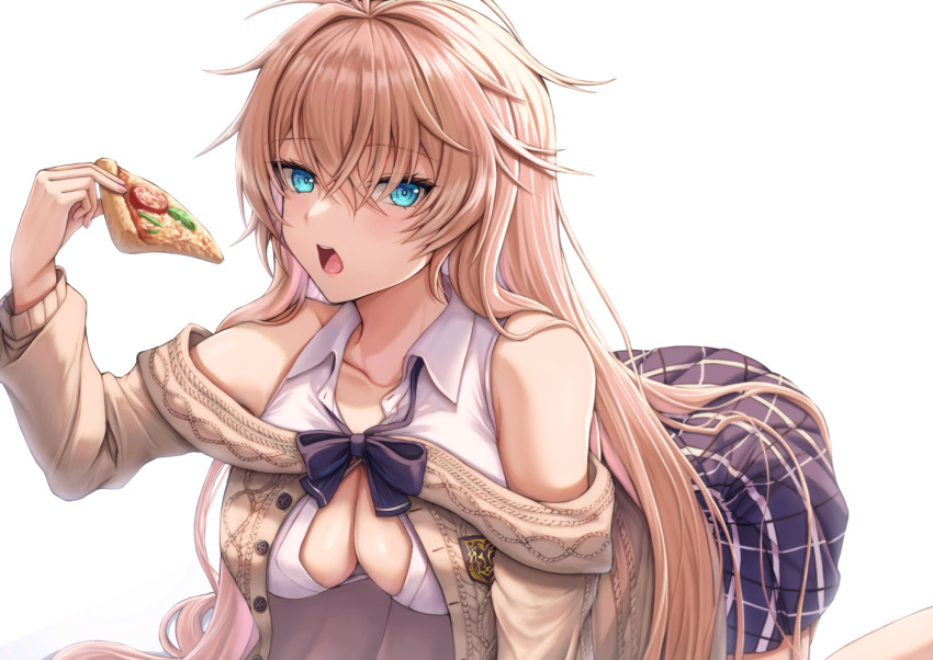 1girl, all_fours, azur_lane, bangs, bare_shoulders, blue_eyes, blush, breasts