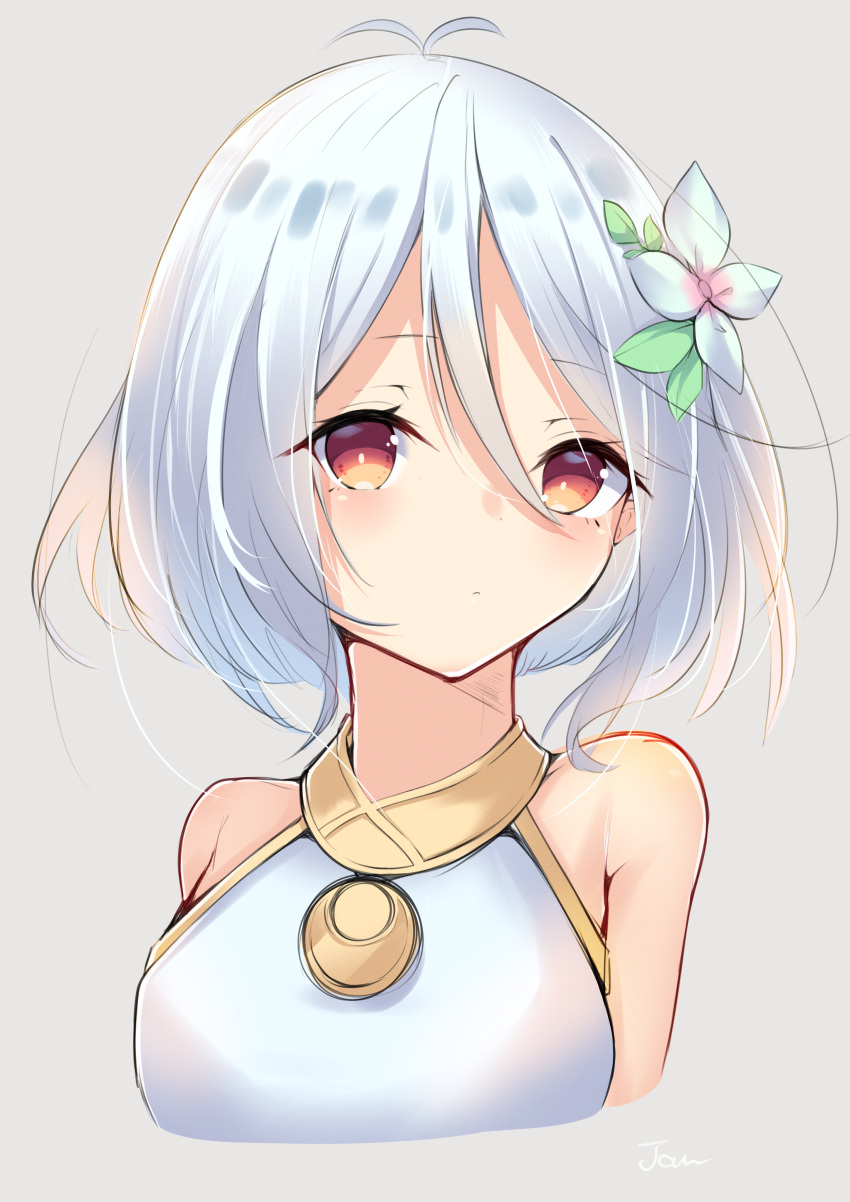 1girl, absurdres, antenna_hair, bangs, bare_shoulders, closed_mouth, cropped_torso, eyebrows_visible_through_hair