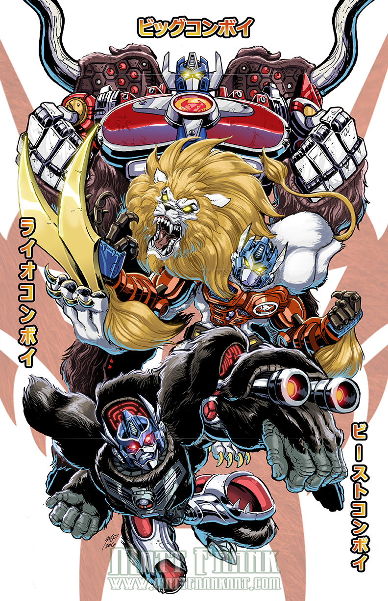 3boys, alien, beast_wars, beast_wars_ii, beast_wars_neo, big_convoy, claws, glowing